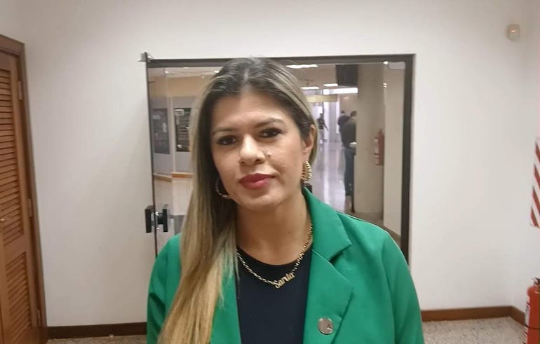 Abg. Sarita Bonzi, fiscala antidrogas de Amambay.