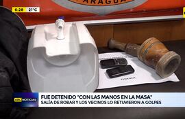 Video: Vecinos lo retuvieron a golpes