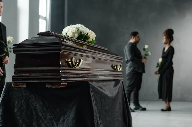 Concepto de velatorio.