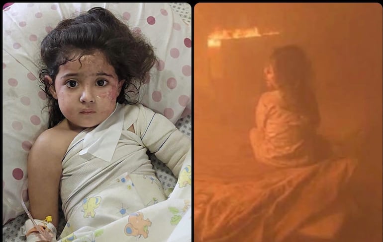 La pequeña Maryam Ghanem