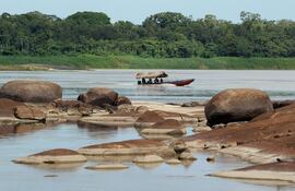 El río Guaviare, en Puerto Inirida, departamento de Guaviare (Colombia). (archivo)