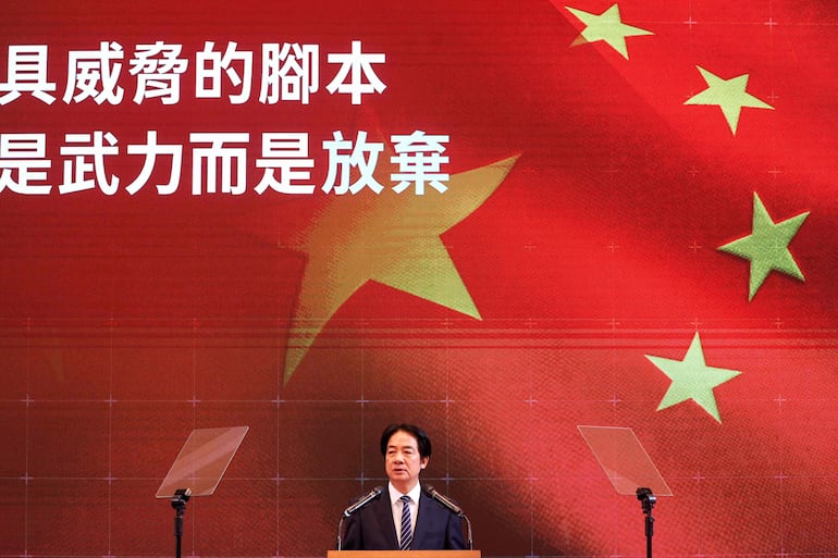  Lai Ching-te, el presidente de Taiwán. 