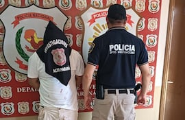 Jhonatan Reinaldo Oviedo Caballero, detenido.