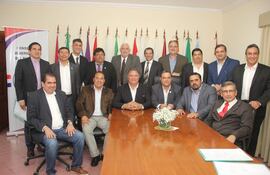 Gobernadores del Paraguay en setiembre de 2021.(Foto: Consejo de Gobernadores)