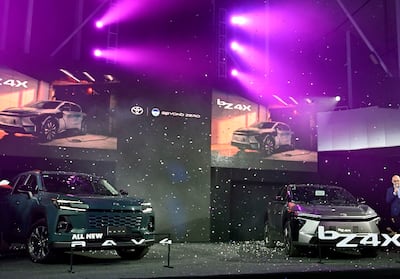 Las nuevas SUV RAV4 y bZ4X de Toyota.