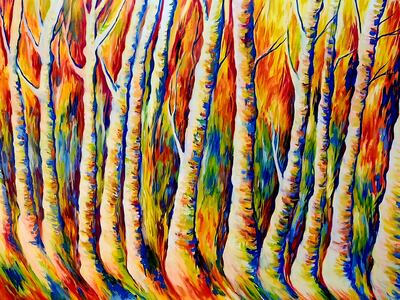 Imagen del cuadro de José Enrique Sequera Netto que será parte de la Muestra de Primavera de Amigos del Arte.