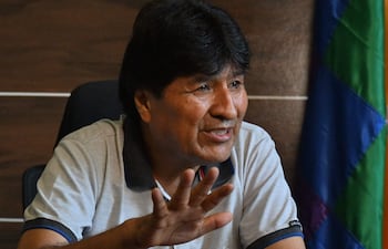 Expresidente de Bolivia, Evo Morales.