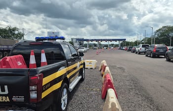 Tránsito fluido sobre la ruta PY02.