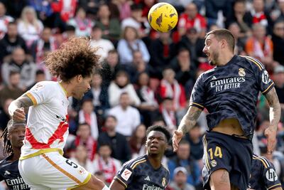 Rayo Vallecano y Real Madrid empataron en LaLiga