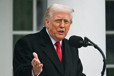 Donald Trump, presidente de Estados Unidos.