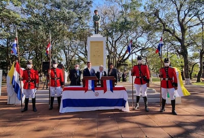En San Juan, Misiones rindieron homenaje a la heroína Pastora Céspedes.