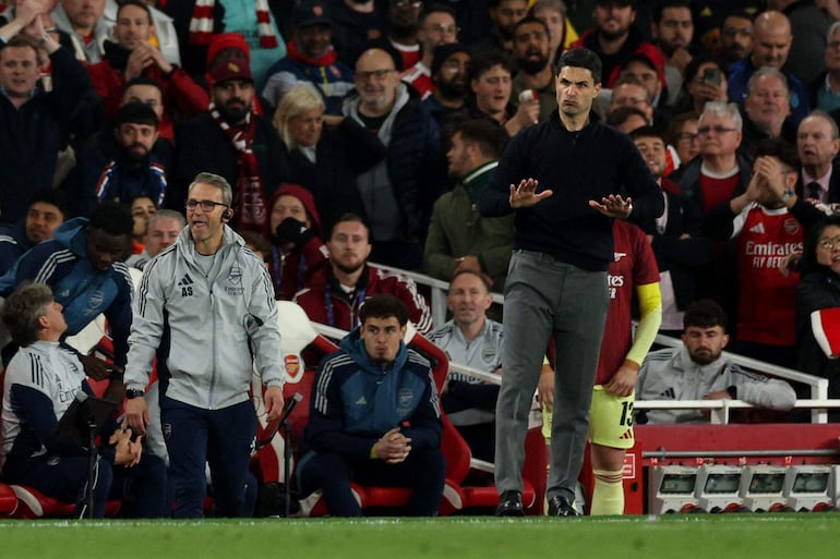 El técnico español del Arsenal Mikel Arteta supo plasmar su idea y poner a los Gunners en su segunda final de Champions League.