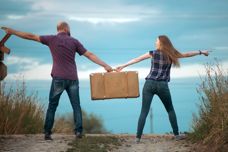 Viajar juntos puede ser una prueba de fuego para la relación.