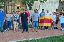 Vecinos del barrio Resistencia, rechazan la instalación de la planta de tratamiento de residuos cloacales en la zona.