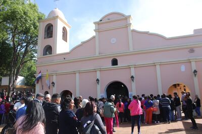 Tupãsy Ykua se alista para recibir a los peregrinos.