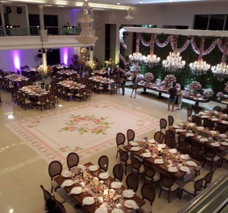 Lujoso sitio en donde se llev&oacute; a cabo la fiesta de la sobrina de los Zacar&iacute;as.&nbsp;