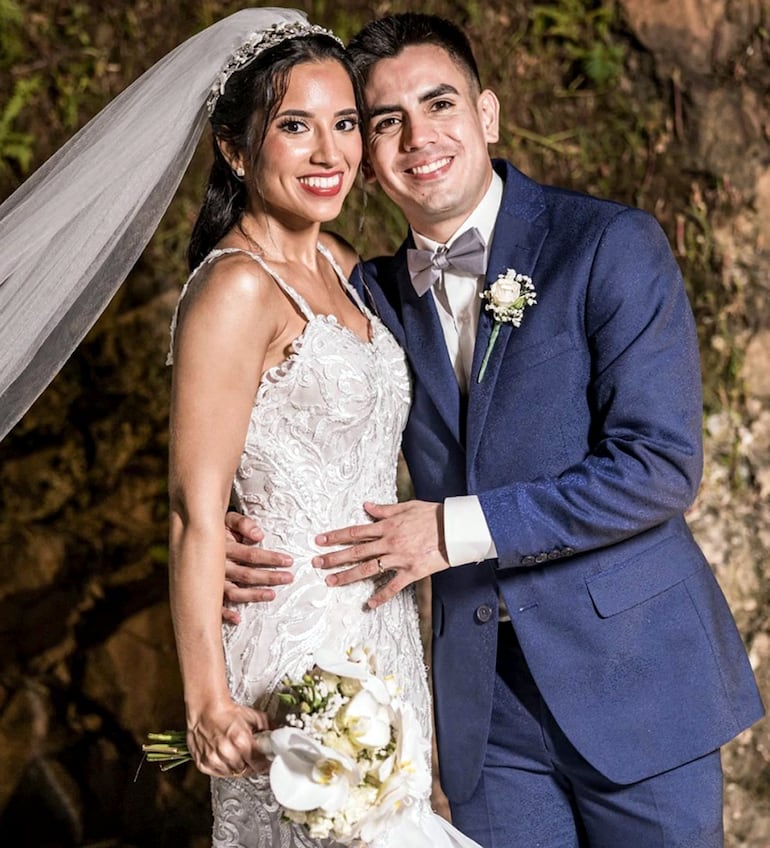 María Luján Ramírez Orué y Fernando Díaz Benítez.