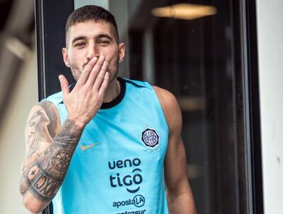 Gastón Olveira, arquero uruguayo de Olimpia.