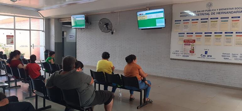 El Hospital Distrital de Hernandarias asiste  a cientos de pacientes todos los días.