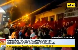 Campañas políticas y aglomeraciones: fiscalía debe imputar a políticos