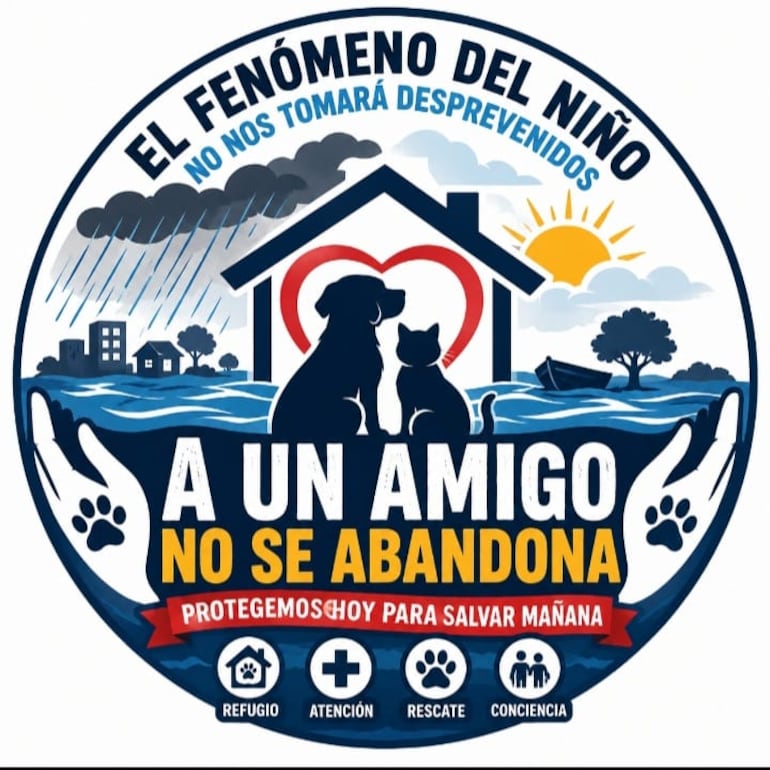 Rescatistas se preparan para El Niño y censarán animales en el Bañado Sur