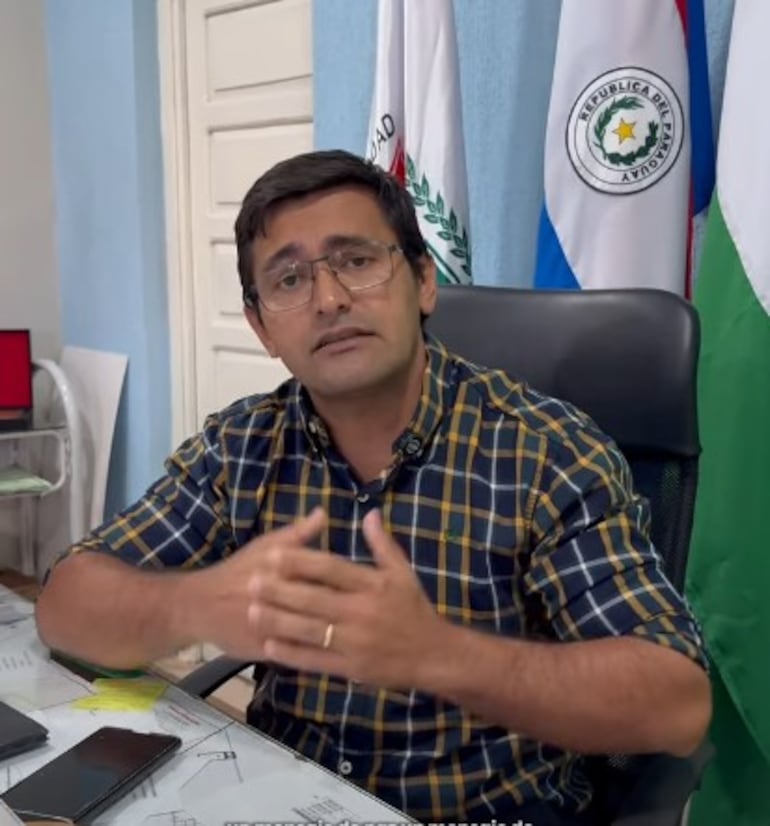 José "Papu" Ríos, intendente de Caaguazú (PLRA).