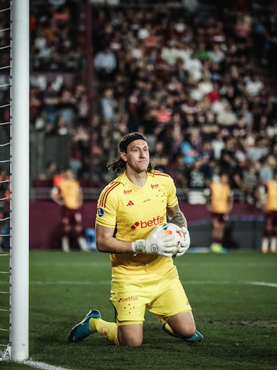 Cássio Roberto Ramos (38 años), experimentado portero brasileño que milita en filas del Cruzeiro Esporte Clube de Belo Horizonte.
