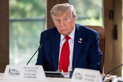 El Presidente de Estados Unidos, Donald Trump.