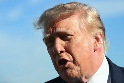 Donald Trump, presidente de los Estados Unidos.