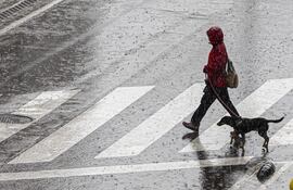Foto de referencia de lluvia.