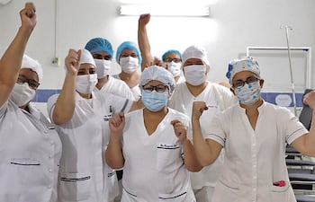 Unos 24.000 profesionales de enfermería están activos y trabajan en hospitales públicos y privados.