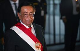 José María Balcazar, presidente de Perú.