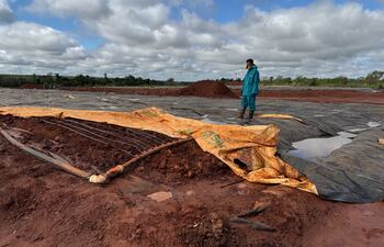 Planta de procesamiento de oro en Paso Yobái. Para el Mades, prohibir el cianuro de forma repentina generará informalidad.