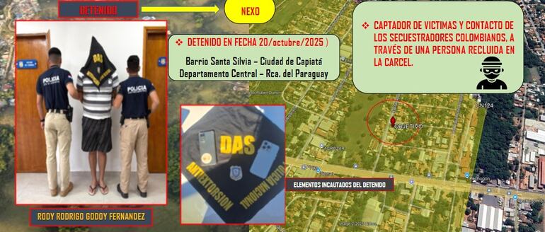 secuestro paraguayos Colombia