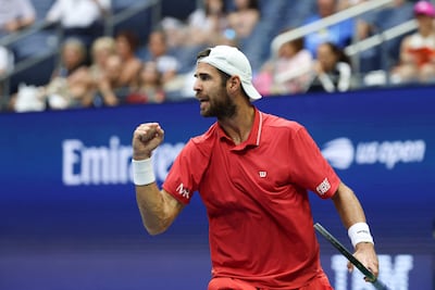 El ruso Karen Khachanov accedió este miércoles a sus segundas semifinales del Abierto de Estados Unidos.