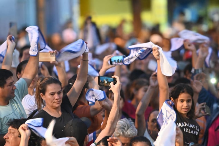Imágenes de la misa central de Caacupé este 8 de diciembre del 2025.
