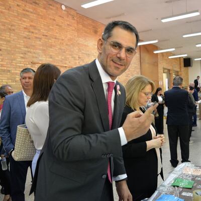 El cuestionado vicedecano de Derecho UNA, Marco Aurelio González, depositó su voto el viernes pasado.