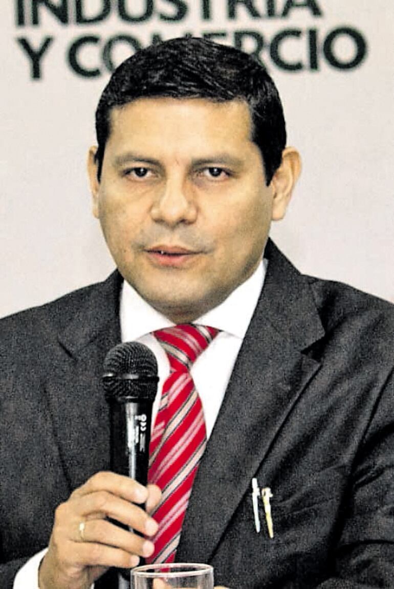Viceministro de Comercio, Pedro Mancuello.