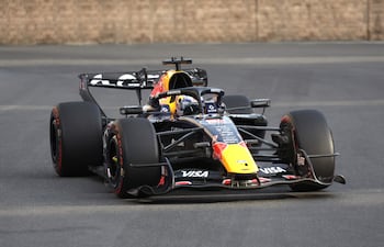 El neerlandés Max Verstappen, del Red Bull Racing, durante la última práctica libre en la previa de la qualy.