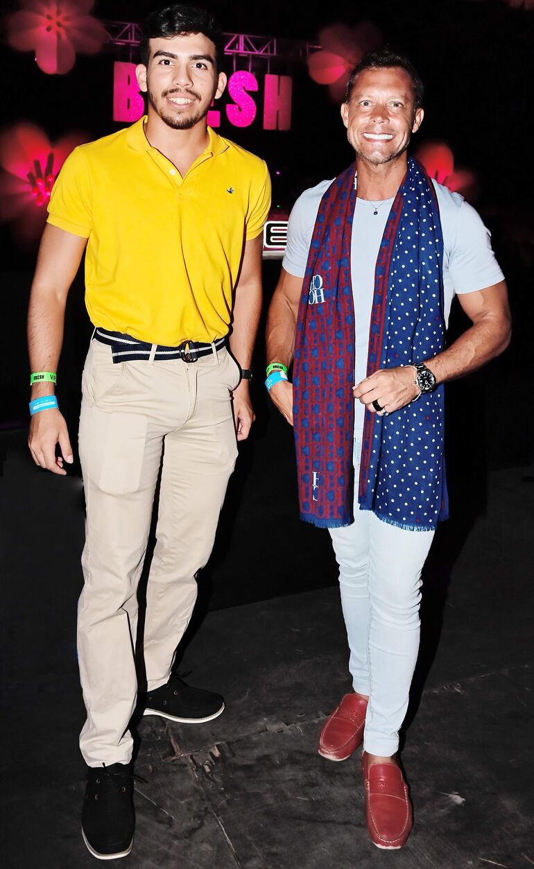 Matías Britos y Raúl Fanego.