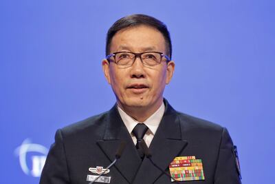 Dong Jun, ministro de Defensa de China.