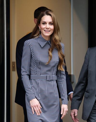 La princesa de Gales, Kate Middleton, visitó hoy el Centro Nacional Anna Freud para Niños y Familias en Londres, Gran Bretaña.