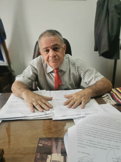 Sergio Lovera, presidente del Sindicato de Profesionales del Instituto de Previsión Social