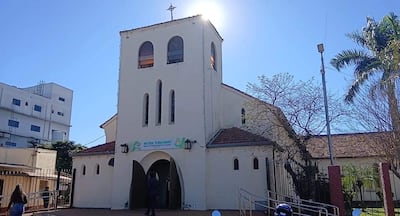 Templo de la Parroquia Perpetuo Socorro, de Pedro Juan Caballero.
