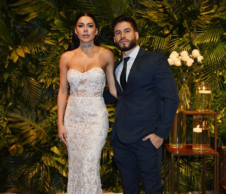 Romina Bogado y Daniel Paredes.