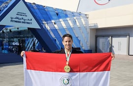 Sergio Villasanti (43 años), oro en el Mundial de Jiu-jitsu.