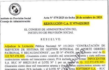 El IPS adjudicó el  llamado a  pesar de que firmas  no tuvieron competencia en sus lotes respectivos.
