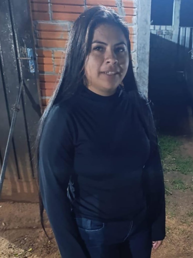 Sonia Mabel Fleitas Meza, supuesta "viuda negra" detenida en Yby Pytá.