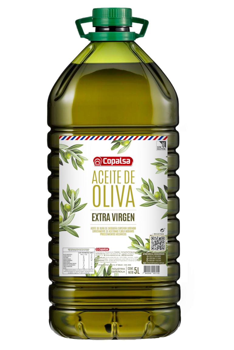 El Aceite de Oliva Virgen Extra Copalsa destaca por su pureza y sabor equilibrado, ideal para realzar platos donde el aroma y la calidad son protagonistas.