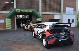 Locación en Carapeguá en la que se cumplieron las verificaciones del Rally de Paraguarí.